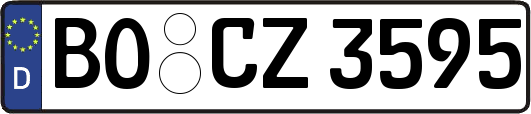 BO-CZ3595