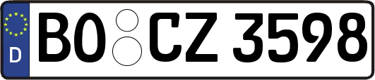 BO-CZ3598