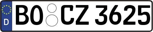 BO-CZ3625