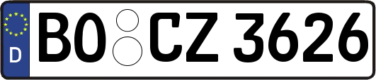 BO-CZ3626