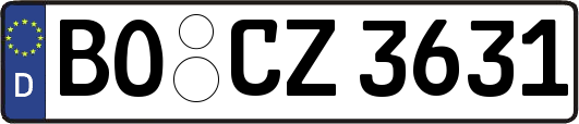 BO-CZ3631