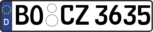BO-CZ3635