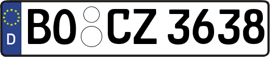 BO-CZ3638