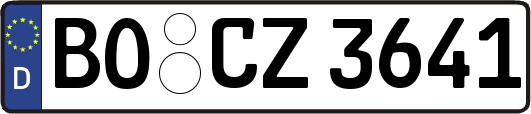 BO-CZ3641