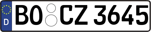 BO-CZ3645