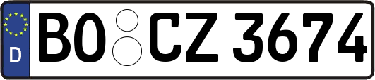 BO-CZ3674