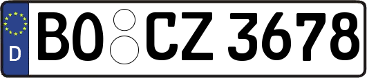 BO-CZ3678