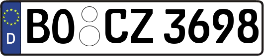 BO-CZ3698