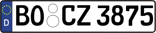 BO-CZ3875