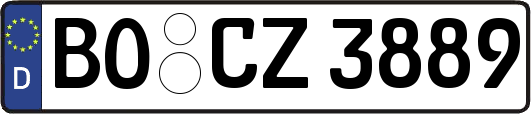 BO-CZ3889