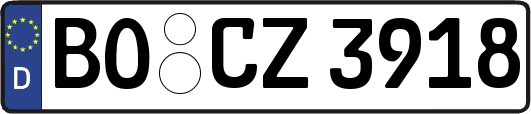 BO-CZ3918