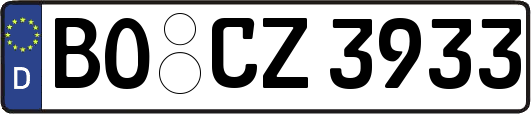 BO-CZ3933