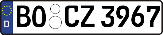 BO-CZ3967