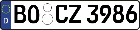 BO-CZ3986