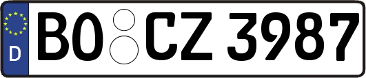 BO-CZ3987
