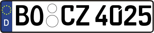 BO-CZ4025