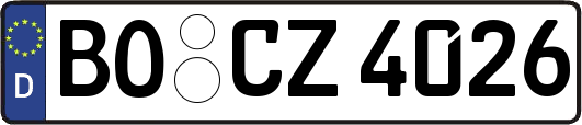 BO-CZ4026