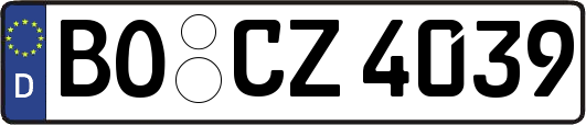 BO-CZ4039