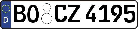 BO-CZ4195