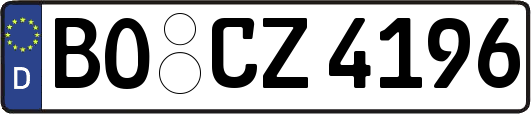 BO-CZ4196