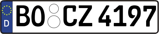 BO-CZ4197