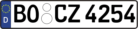 BO-CZ4254