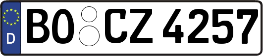 BO-CZ4257