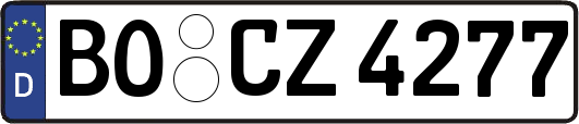 BO-CZ4277