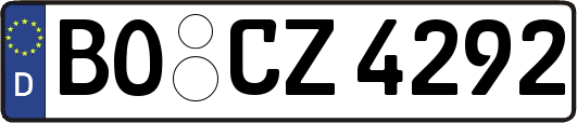 BO-CZ4292