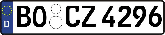 BO-CZ4296