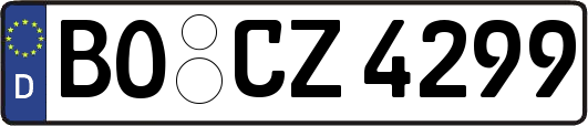 BO-CZ4299