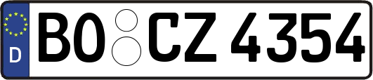 BO-CZ4354