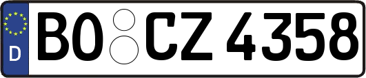 BO-CZ4358