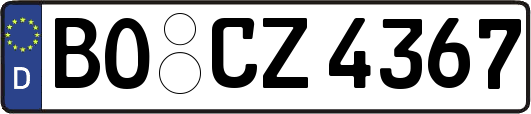 BO-CZ4367