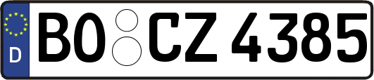 BO-CZ4385