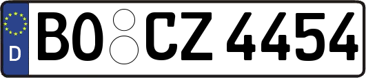 BO-CZ4454
