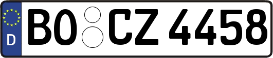BO-CZ4458