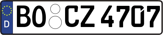 BO-CZ4707