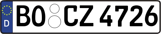 BO-CZ4726