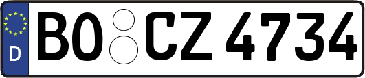 BO-CZ4734