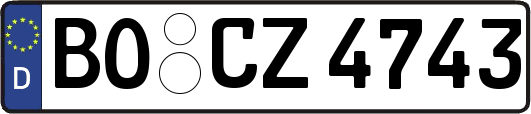 BO-CZ4743