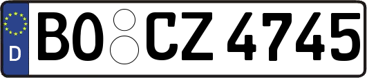 BO-CZ4745