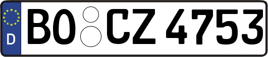 BO-CZ4753