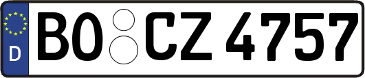 BO-CZ4757