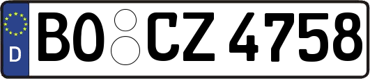 BO-CZ4758