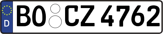 BO-CZ4762