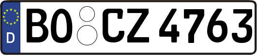 BO-CZ4763