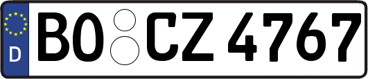 BO-CZ4767