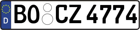 BO-CZ4774