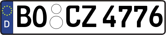 BO-CZ4776